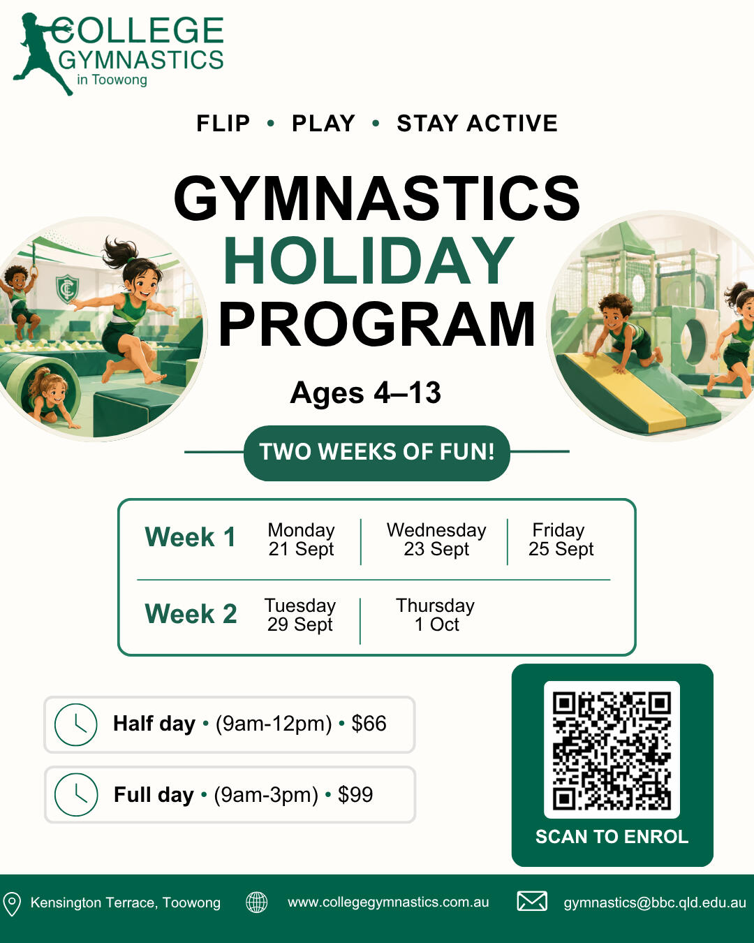 April holiday program